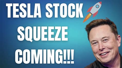 TESLA STOCK SQUEEZE COMING TSLA SPY NVDA AAPL QQQ COIN AMZN