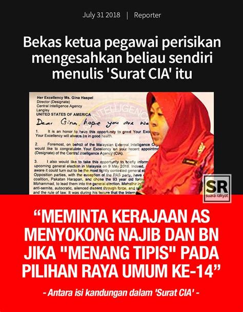 Bekas Ketua Perisik MEIO Boleh Didakwa Kerana Khianat