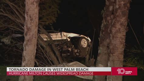 Widespread Damage From Tornadoes In West Palm Beach