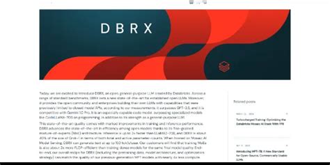 Dbrx By Databricks Reviews Price Info Alternatives Ai Tools