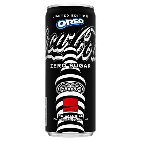 Coca Cola Zero Sugar Oreo Limited Edition 24 X 250ml Stack Box