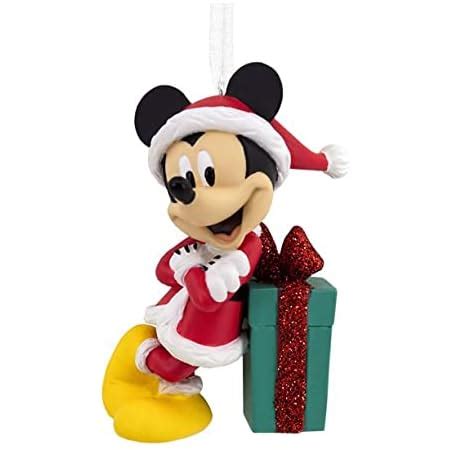 Amazon Hallmark Disney Mickey Minnie Mouse And Present Christmas