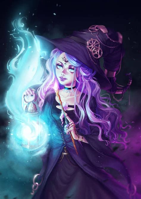 Witch_commission by eserioart | Fantasy witch, Witch drawing, Witch