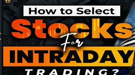 How To Select Stock For Intrday Trding How To Select Strike Price In