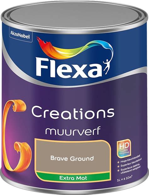 Flexa Creations Muurverf Extra Mat Brave Ground L Bol