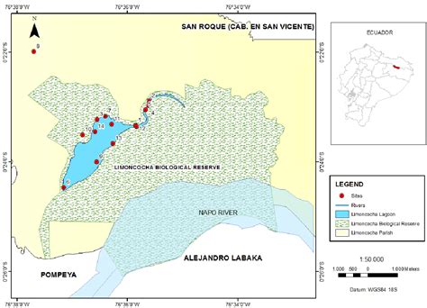 Napo River Map