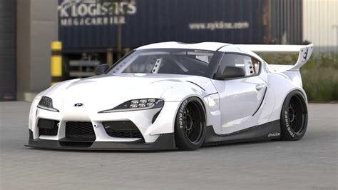 Toyota Supra Gets Awesome Wide Bodykit