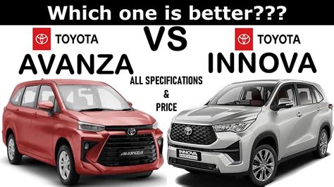 ALL NEW Toyota AVANZA Vs ALL NEW Toyota INNOVA Which Is Better