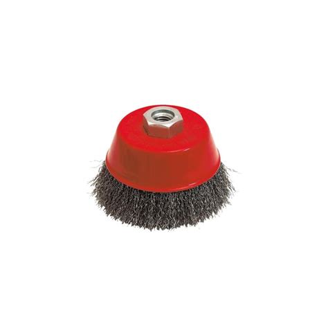 Brosse Conique Fil Acier Ondul Pour M Tal Classic Fil Boite