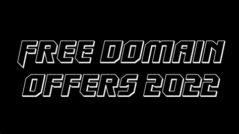 How To Get A Free Domain Names Free Domain Offers Sgpedia