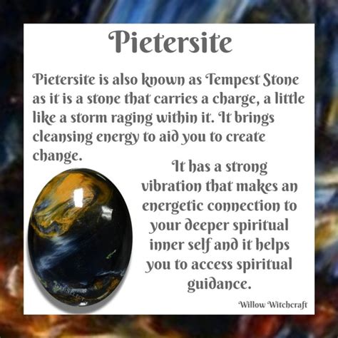 Pietersite Crystal Meaning Spiritual Crystals Crystals Healing Properties Crystals