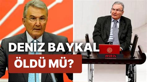 Deniz Baykal Ld M Eski Chp Genel Ba Kan Deniz Baykal Neden Ld