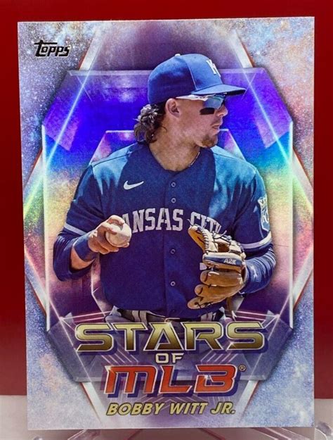 Topps Series Stars Of Mlb Smlbc Bobby Witt Jr Kansas City