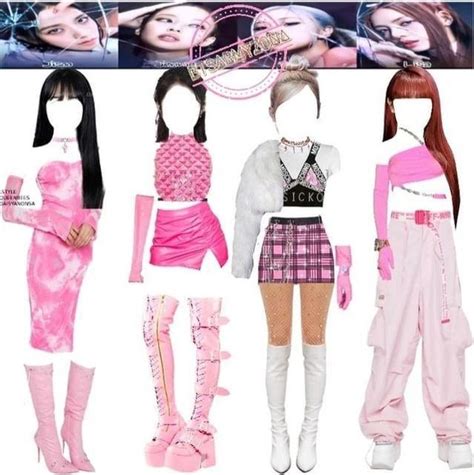 𝕜𝕗𝕒𝕤𝕙𝕚𝕠𝕟 On Instagram [blackpink] Pink Venom Performance Inspired Outfit Set ️‍🔥 Blackpi