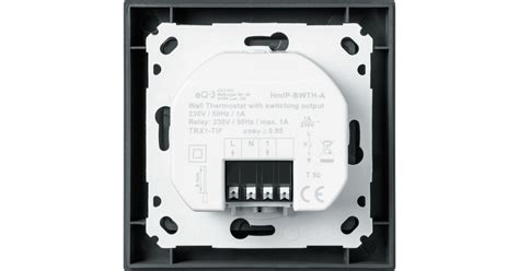 Homematic Ip Wandthermostat Mit Schaltausgang Hmip Bwth A Anthrazit