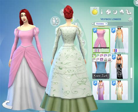 Sims 4 CC's - The Best: Ariel Dress by Kiara24