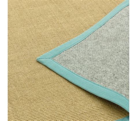 Tapis De Couloir En Jute Bleu Turquoise Tapis Salon Et Chambre But