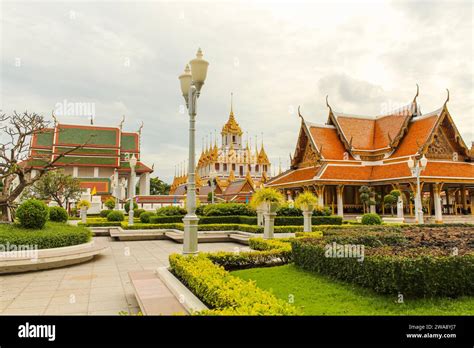 Wat Ratchanatdaram Woravihara Loha Prasat Is A Buddhist Temple Located