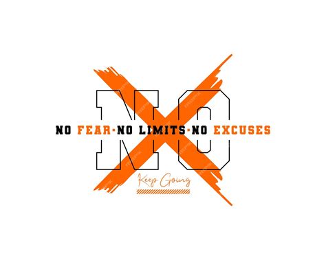 No Excuses Poster