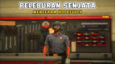 Peleburan Senjata Mencekam Hopefully Polisi Vs Everybody Gta