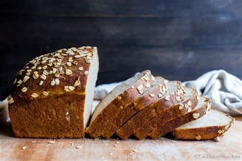 Maple Oat Sourdough Sandwich Bread Vanilla And Bean