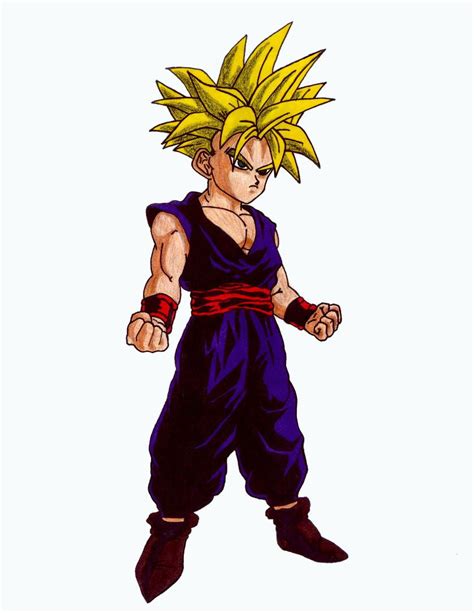 Gohan cell games by Kaiday on DeviantArt