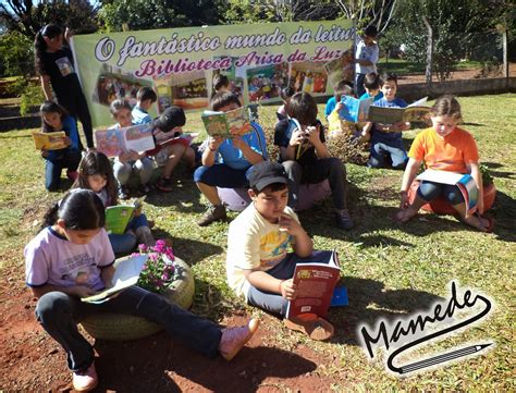 Escola Mamede De Souza O Fant Stico Mundo Da Leitura