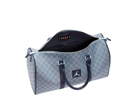 Sasom Jordan Monogram Duffle Bag Chambray L