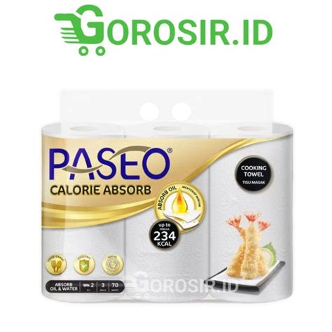 Jual Paseo Calorie Absorb Kitchen Towel Sheets Ply X Rolls