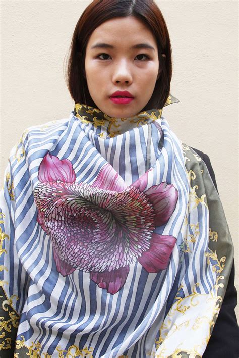 Silk flowers on Behance