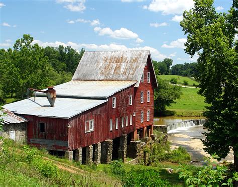 Baxter S Mill Shoulderbone Creek In Hancock County Georgi Robert