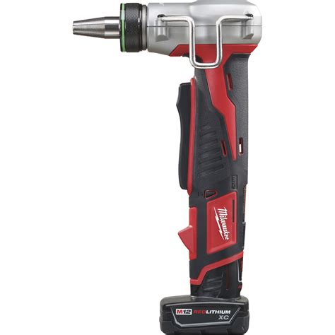 Milwaukee M12 Propex Expansion Tool Kit — With 2 Batteries 12 Volt Model 2432 22xc Northern