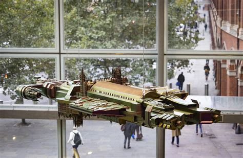 What S That Spaceship Sculpture Hanging From The Ceiling At St Pancras