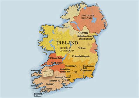 Bbc Mark Eastons Uk Map Of The Week Cheese