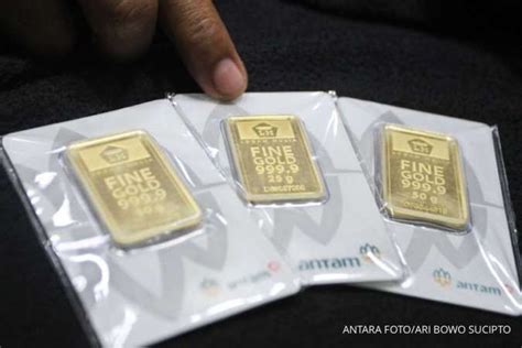 Harga Emas Antam Logam Mulia Tetap Berada Di Level Rp Per