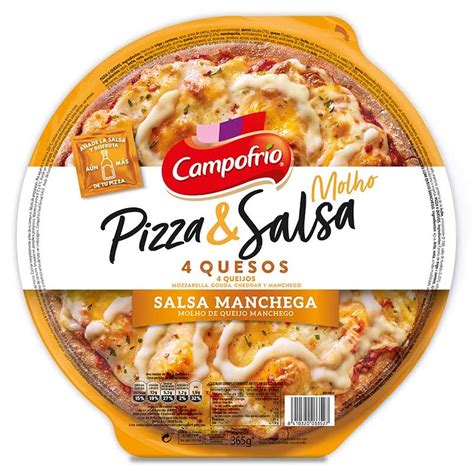 Pizza 5 Quesos CAMPOFRIO 360 Gr PIZZAS Cash Borosa