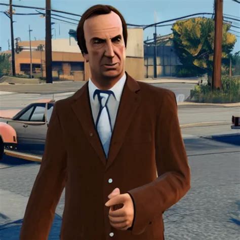 Saul Goodman In Gta V Screenshot Stable Diffusion Openart