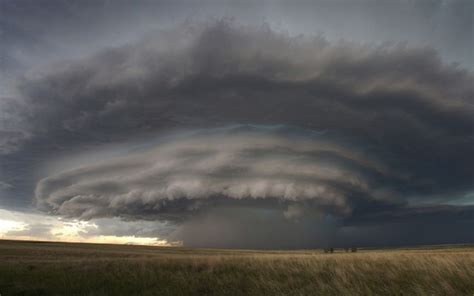 Clouds, Supercell, Landscape