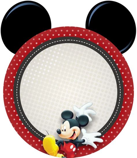 Etiqueta Escolar Mickey Para Imprimir Arte Para Toda A Festa