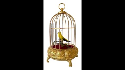 Singing Bird Cage Music Box 768 Available At