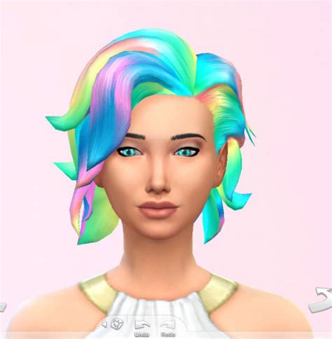 Rainbow Hair The Sims 4 Catalog