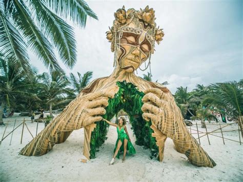 Tulum y su nuevo parque de esculturas gigantes Revista Yucatán