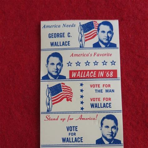 George Wallace Etsy