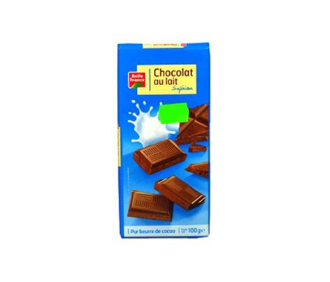 BELLE FRANCE CHOCOLATE AU LAIT 100G