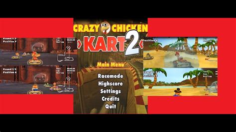 Crazy Chicken Kart 2 Gameplay 1 Mit Marsi Youtube