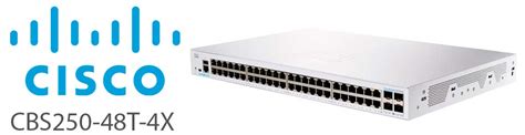 CBS250 48T 4X Cisco Switch 48 Portas Gigabit E 4 SFP