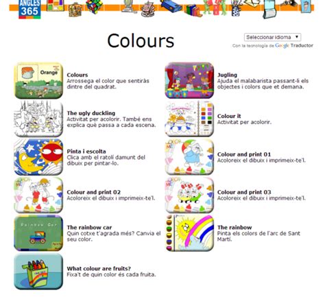 I See Colours Everywhere Our English Corners Blog