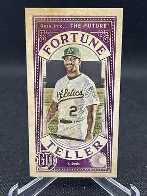 2019 Topps Gypsy Queen Fortune Teller Mini FTM KD Khris Davis EBay