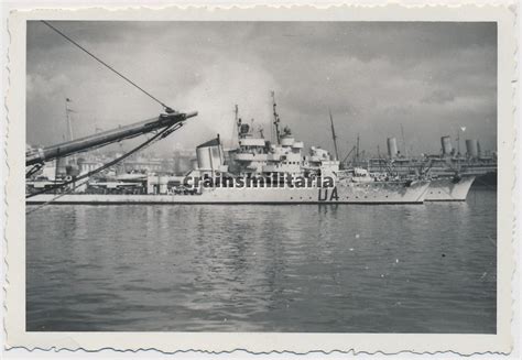 Orig Foto Ital Marine Schiff Im Hafen Neapel N Postimages