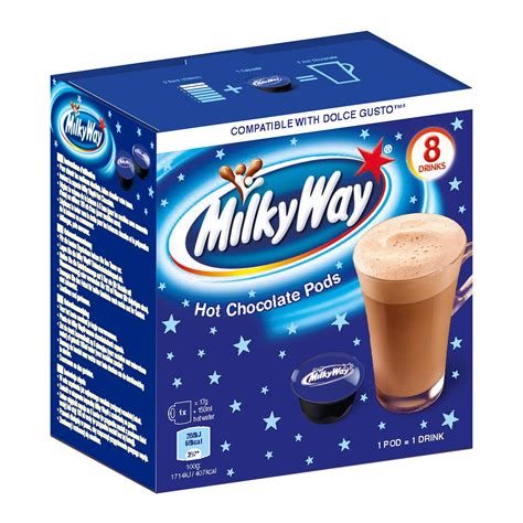 Mars Hot Chocolate Pods Dolce Gusto Compatible Pods Galaxy Mars